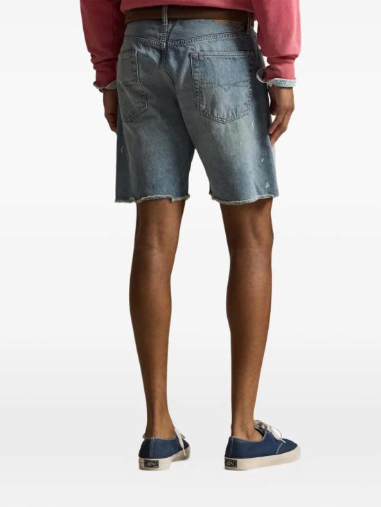  폴로 랄프로렌 데님 숏팬츠 폴로 랄프 로렌 5포켓 데님 반바지 스카이폰드 - POLO RALPH LAUREN