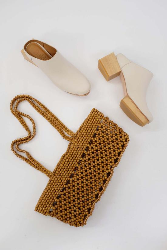  베클리나 뮬/슬리퍼 Beklina Matisse 플랫폼 뮬 오프 화이트 - BEKLINA