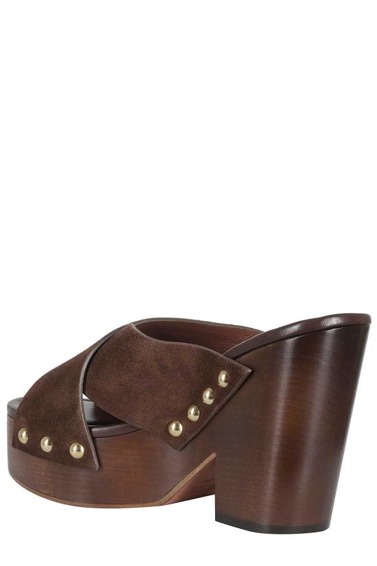  파리텍사스 뮬/슬리퍼 파리 텍사스 마리솔 뮬 에바노 - PARIS TEXAS