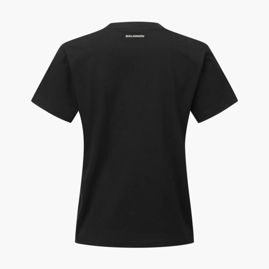 26SS 살로몬 반팔 티셔츠 S261002HTS25 BLK DOM - SALOMON