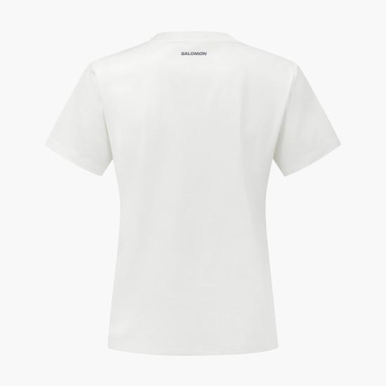 26SS 살로몬 반팔 티셔츠 S261002HTS25 WHT DOM - SALOMON