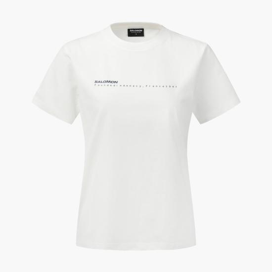 26SS 살로몬 반팔 티셔츠 S261002HTS25 WHT DOM