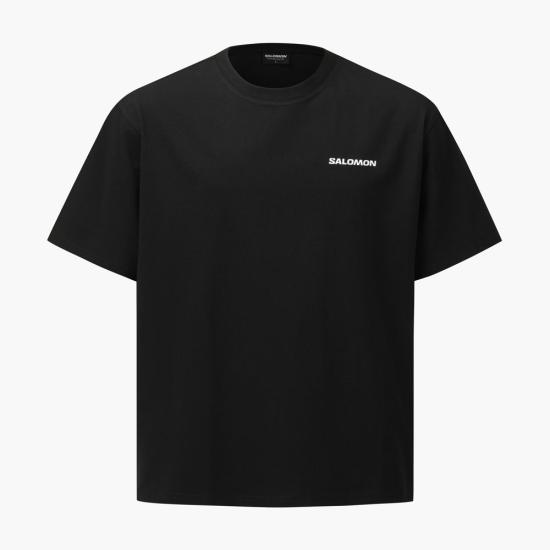 26SS 살로몬 반팔 티셔츠 S261002HTS21 BLK DOM