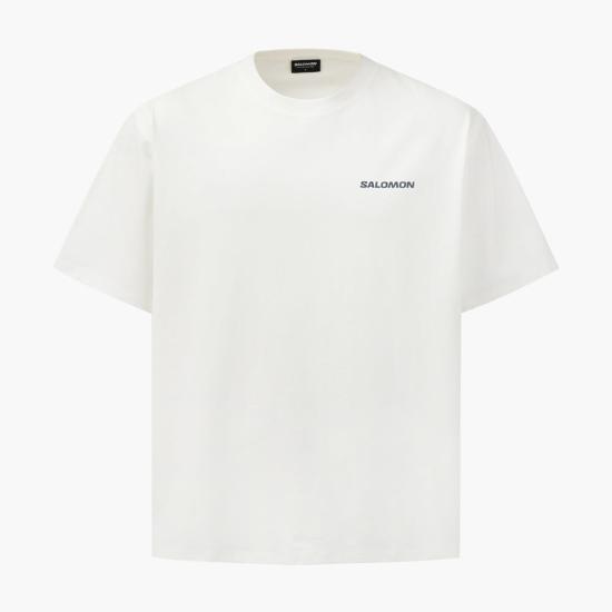 26SS 살로몬 반팔 티셔츠 S261002HTS21 WHT DOM