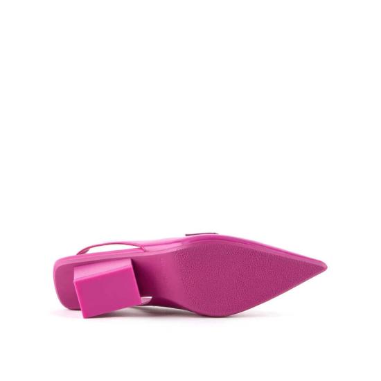  유나이티드 누드 힐/펌프스 라일라  미드 일렉트릭 푸시아 - UNITED NUDE