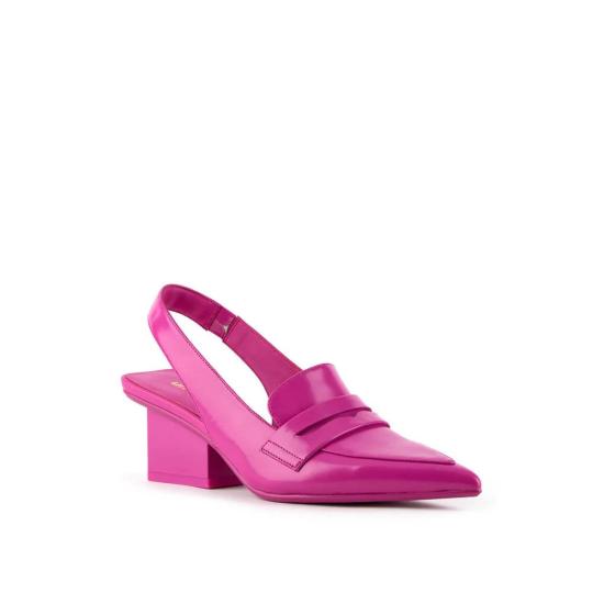  유나이티드 누드 힐/펌프스 라일라  미드 일렉트릭 푸시아 - UNITED NUDE