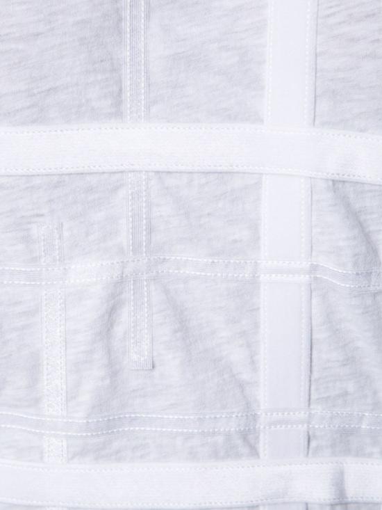  꼼데가르송 반팔 티셔츠 Comme Des Garçons 코튼 티셔츠 화이트 - COMME DES GARCONS