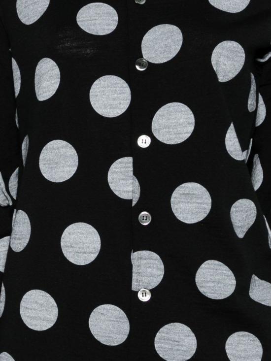  와타나베 준야 스웨터 도트 무늬 울  블랙 - JUNYA WATANABE