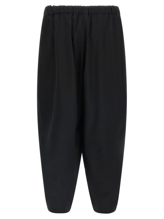  꼼데가르송 스트레이트 팬츠 Comme Des Garçons 울 팬츠 블랙 - COMME DES GARCONS