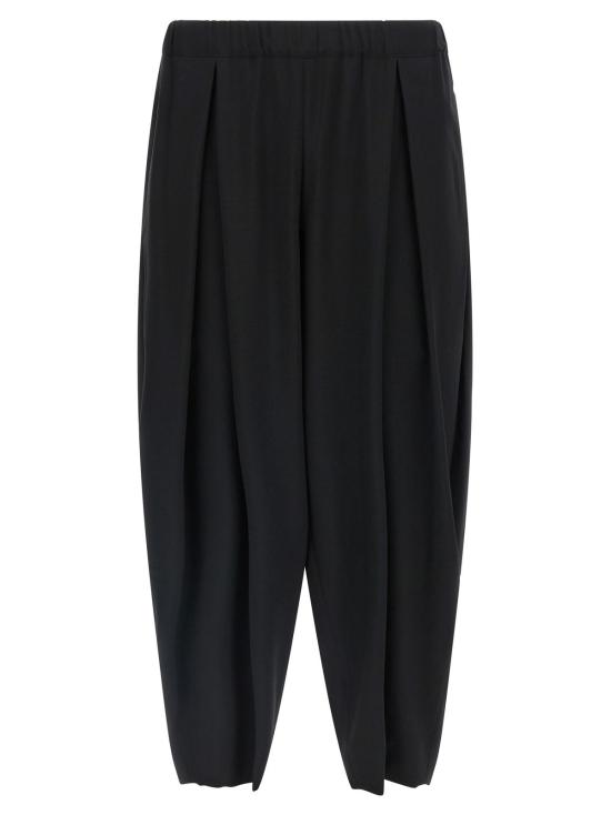  꼼데가르송 스트레이트 팬츠 Comme Des Garçons 울 팬츠 블랙