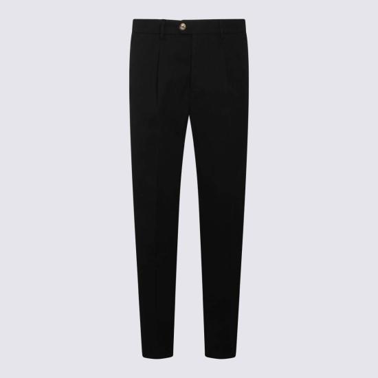  브루넬로 쿠치넬리 수트 팬츠 면바지 블랙