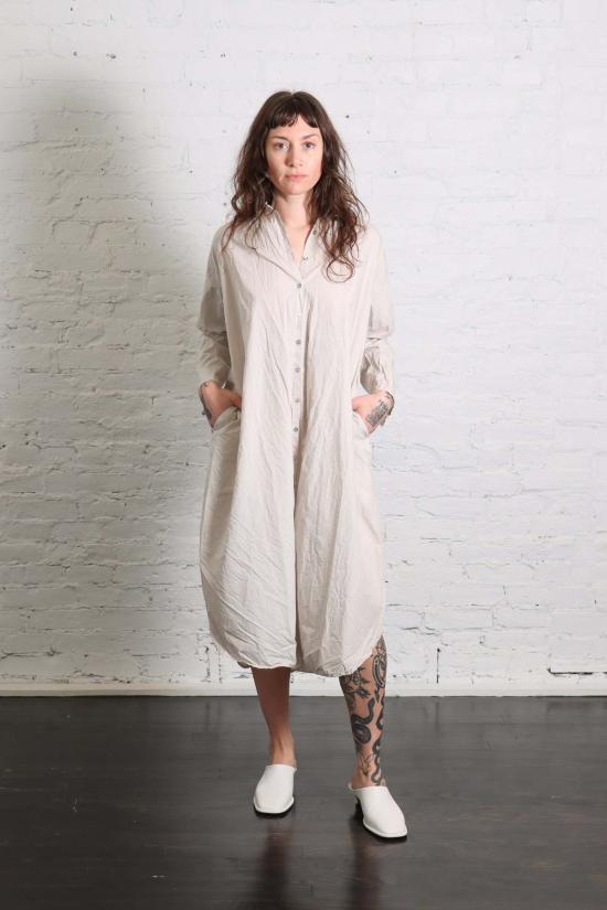  앨범 디 파밀리아 미디 원피스 앨범 Di Famiglia 롱 셔츠 드레스 Tc - ALBUM DI FAMIGLIA