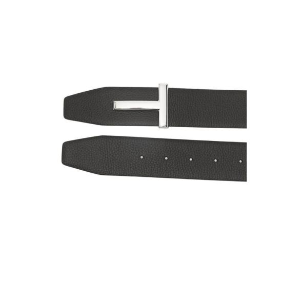  톰포드 가죽 벨트 톰 포드  브라운/블랙 - TOMFORD