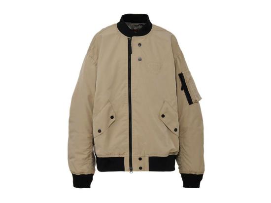  오니츠카타이거 봄버 자켓 2183B594 250 BEIGE BEIGE DOM