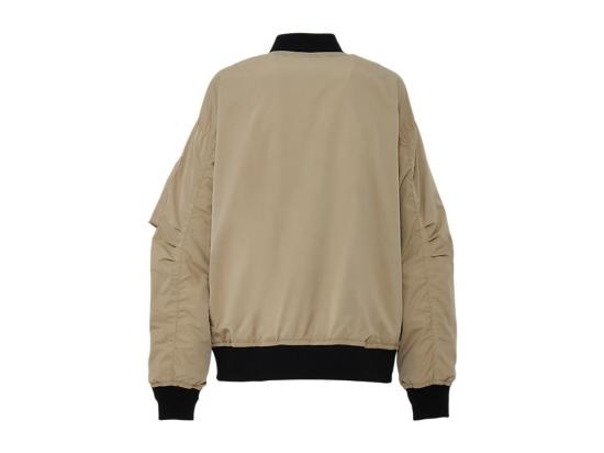  오니츠카타이거 봄버 자켓 2183B594 250 BEIGE BEIGE DOM - ONITSUKA TIGER