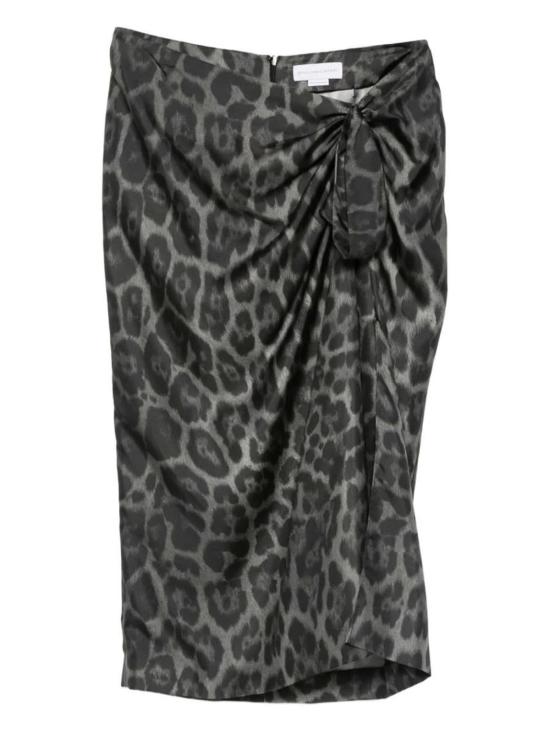  스텔라 맥카트니 미디 스커트 스텔라 매카트니 애니멀리어 실크 미디 스커트