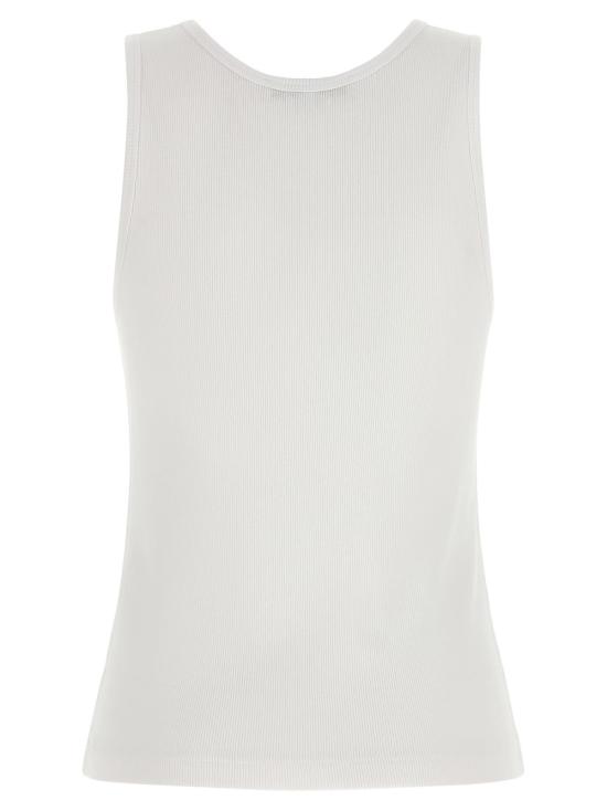  메종키츠네 민소매 티셔츠 메종 키츠네 베이비 폭스 탱크탑 화이트 - MAISON KITSUNE