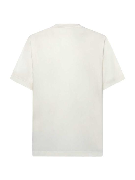  버버리 반팔 티셔츠 코튼 티셔츠, EKD 디자인 초크 - BURBERRY