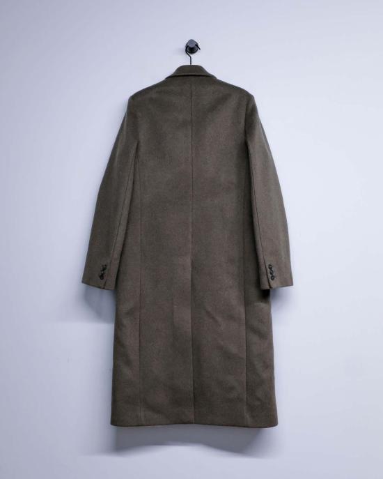  아워레가시 코트 우리의 유산 파괴적인 모스 킬로 멜튼 로브 오버코트 - OUR LEGACY