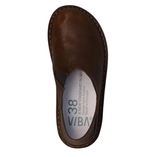 26FW 비바 로퍼 ZUMA LEATHER COCOA BROWN DOM - VIBAE