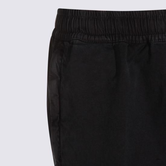  스톤 아일랜드 스트레이트 팬츠 코튼 - STONE ISLAND