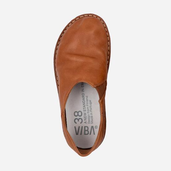 26SS VIBAE 로퍼 ZUMA LEATHER COGNAC BROWN DOM - VIBAE