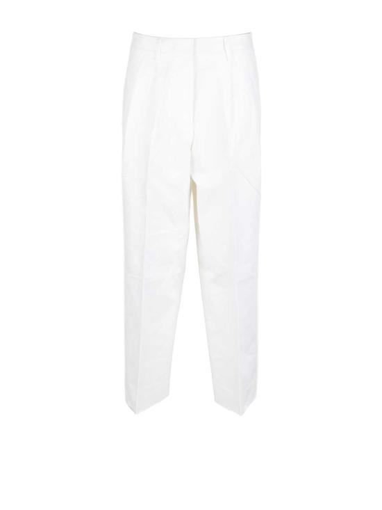  마이클 코어스 스트레이트 팬츠 화이트 팬츠