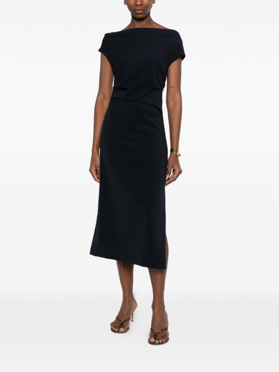 26SS 파로쉬 미디 원피스 D726148PINGU012 BLACK - PAROSH