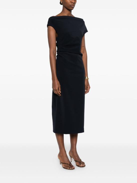 26SS 파로쉬 미디 원피스 D726148PINGU012 BLACK - PAROSH