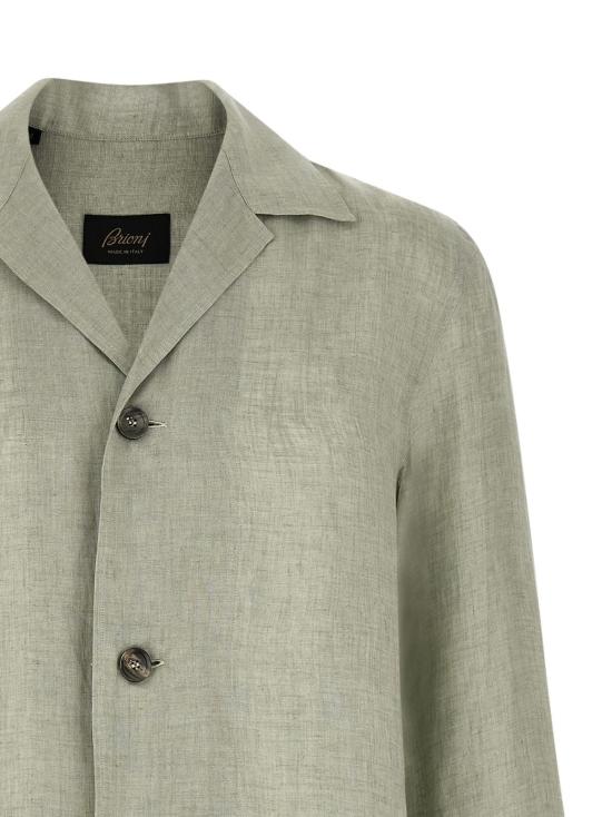  브리오니 수트 자켓 블레이저 셔츠 그린 - BRIONI