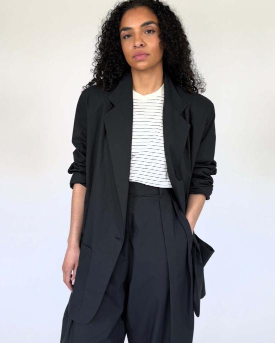  모던 위빙 수트 자켓 바운드 블레이저