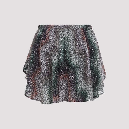 26SS 미소니 숏 스커트 DS26SH18 BC0065 SMSNR MULTI - MISSONI