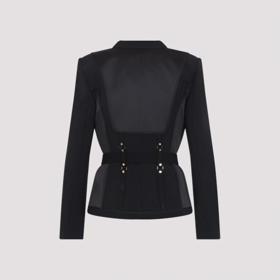 26SS 엘리자베타프랜치 자켓 GI23362E2 110 NERO - ELISABETTA FRANCHI