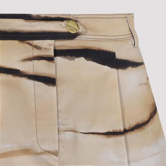 26SS 엘리자베타프랜치 숏팬츠 SH01362E2 470 CAMMELLO - ELISABETTA FRANCHI