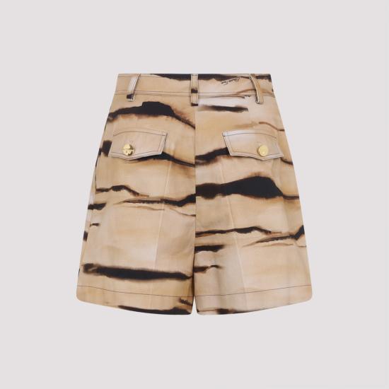 26SS 엘리자베타프랜치 숏팬츠 SH01362E2 470 CAMMELLO - ELISABETTA FRANCHI