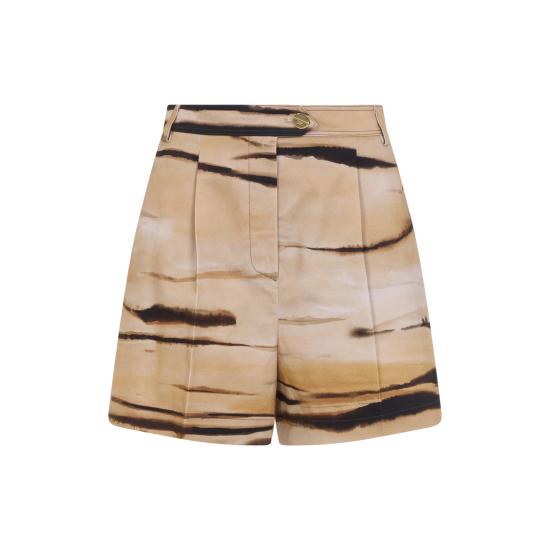 26SS 엘리자베타프랜치 숏팬츠 SH01362E2 470 CAMMELLO - ELISABETTA FRANCHI