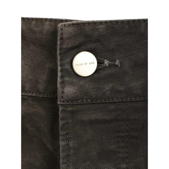 26SS 피어오브갓 데님 숏팬츠 FG9M45 9905CNV 020 BLACK - FEAR OF GOD