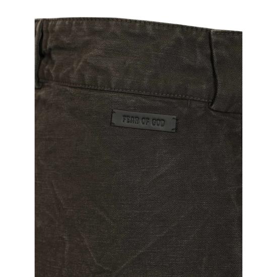 26SS 피어오브갓 데님 숏팬츠 FG9M45 9905CNV 020 BLACK - FEAR OF GOD
