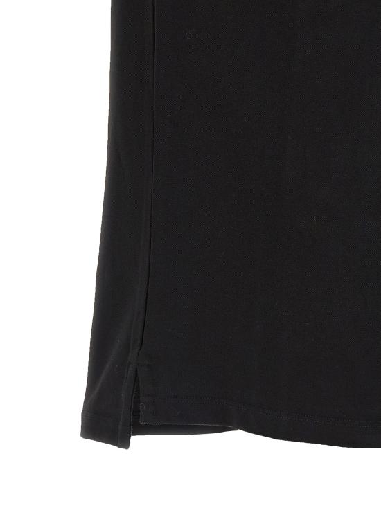 26SS 씨피 컴퍼니 스트레치 피케 스트라이프 칼라 반소매 폴로 셔츠 RCCMPL722A005263W999 Black - C.P. COMPANY