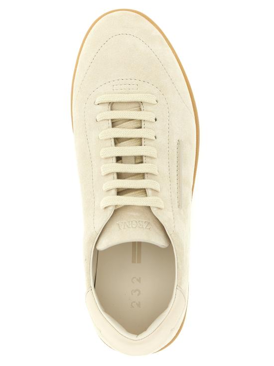 26SS 에르메네질도제냐 스니커즈 LHSOYS8218Z802 Beige - ERMENEGILDO ZEGNA