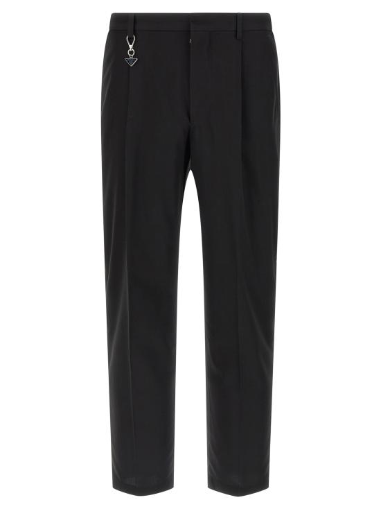 26SS 프라다 스트레이트 팬츠 UP0419SOOO19AMF0002 Black