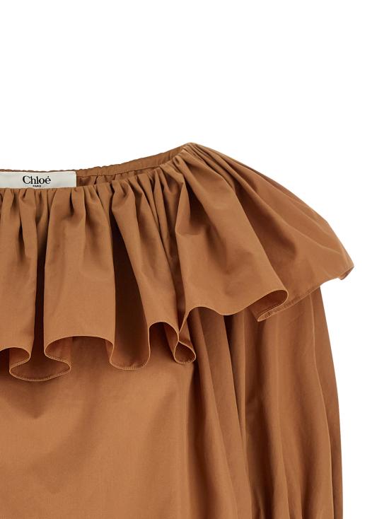 26SS 끌로에 블라우스 CH26UH10114426U Beige - CHLOE