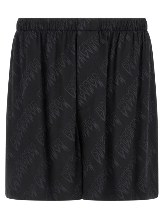 26SS 발렌시아가 숏팬츠 871411TUL021069 Black - BALENCIAGA