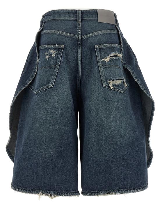 26SS 발렌시아가 데님 숏팬츠 872219TRW614060 Blue - BALENCIAGA