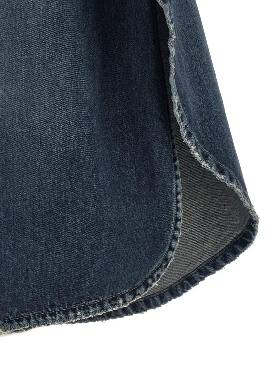 26SS 발렌시아가 데님 숏팬츠 872219TRW614060 Blue - BALENCIAGA