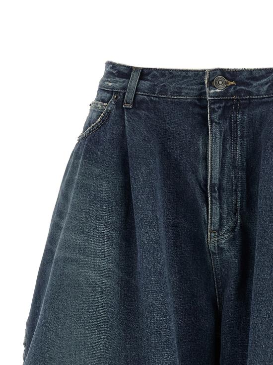 26SS 발렌시아가 데님 숏팬츠 872219TRW614060 Blue - BALENCIAGA