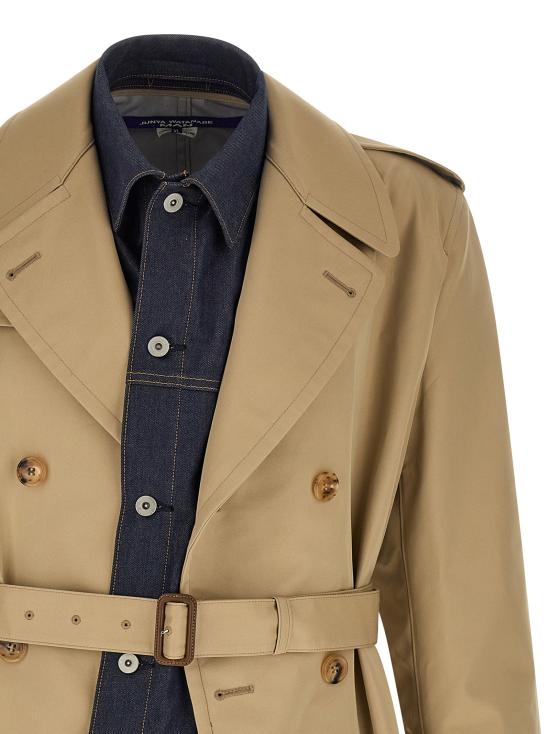 26SS 와타나베 준야 트렌치 코트 WQC0021 Beige - JUNYA WATANABE