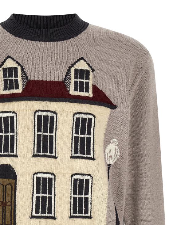 26SS 와타나베 준야 스웨터 WQN0131 Gray - JUNYA WATANABE