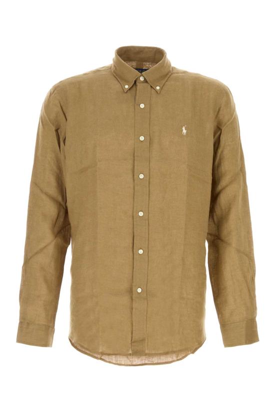 26SS 폴로 랄프로렌 긴팔 셔츠 710966294 511 Camel
