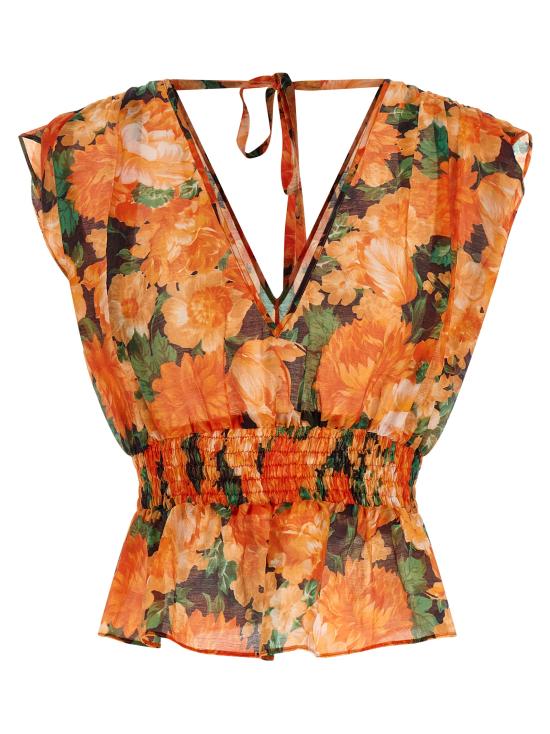 26SS 핑코 민소매 티셔츠 106898A3BOAS4 Orange